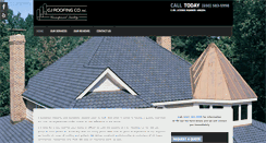 Desktop Screenshot of cjroof.com